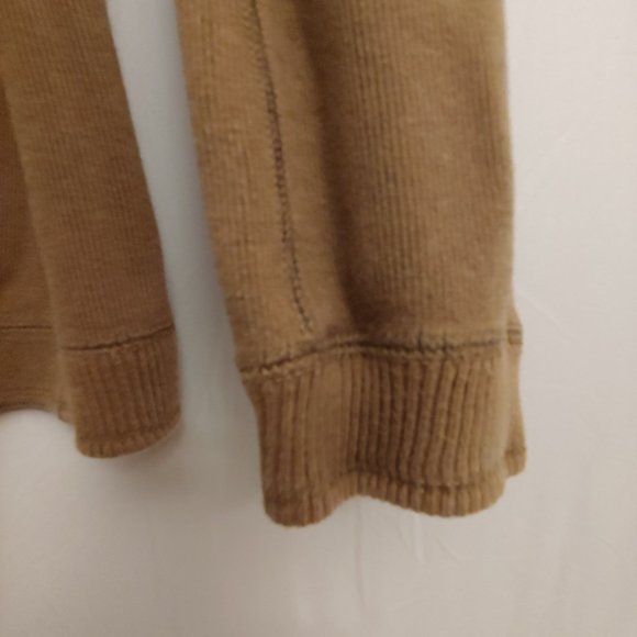 Tommy Bahama mens crewneck reversible tobacco gold and grey sweater - Picture 9 of 14